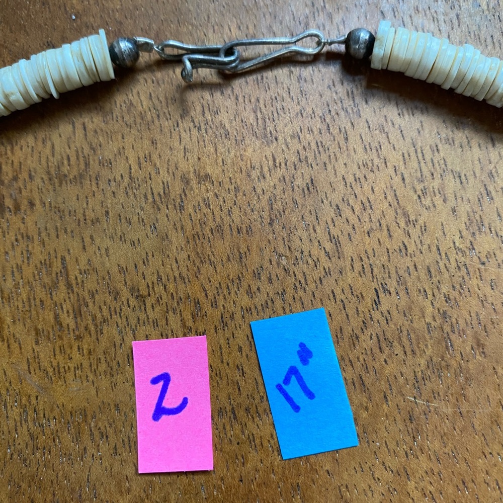 Men’s. Vintage heishi and gemstone necklaces. - Picture 7 of 9